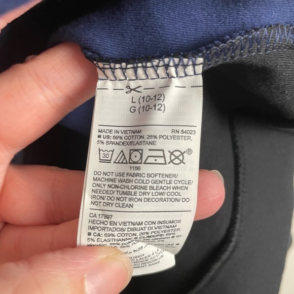 Old Navy Boys Full Zip Active Hoodie Jacket Blue Built In Flex Size Large - Picture 4 of 5